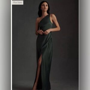 BHLDN Dylan Satin Charmeuse Maxi Dress